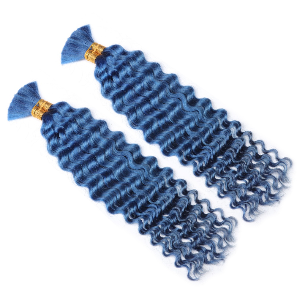 #Blue Deep Wave Boho Braids Hu - đánh giá và giá Hair Care Color