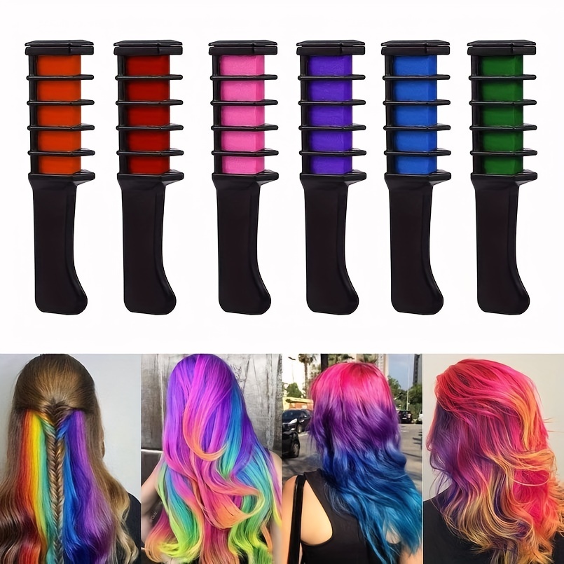 10 Colors/set ABS Non-toxic On - đánh giá và giá Hair Care Color