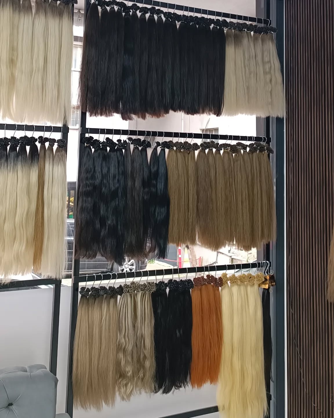Human Hair Flat Tip  Extension - đánh giá và giá Hair Care Color