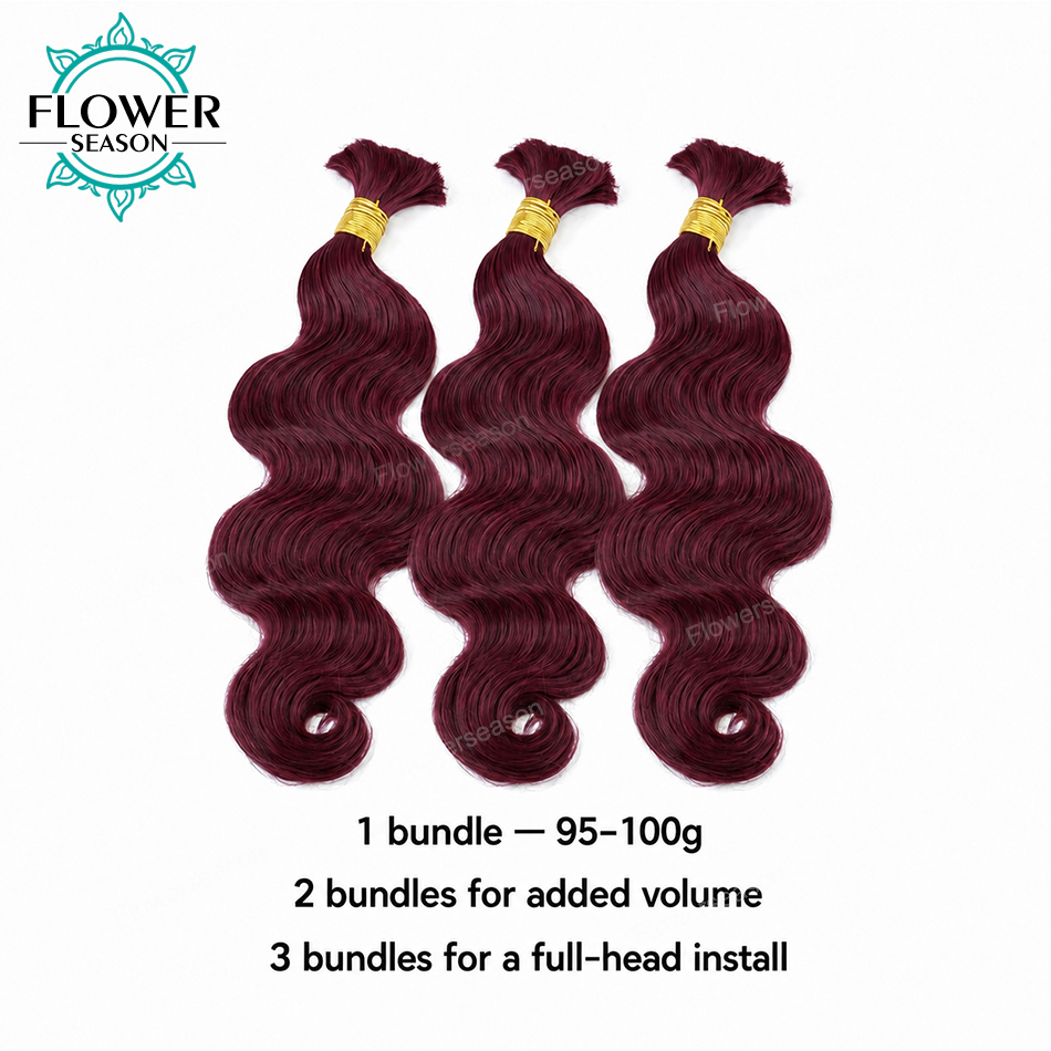Bulk Human Hair For Braiding B - đánh giá và giá Hair Care Color