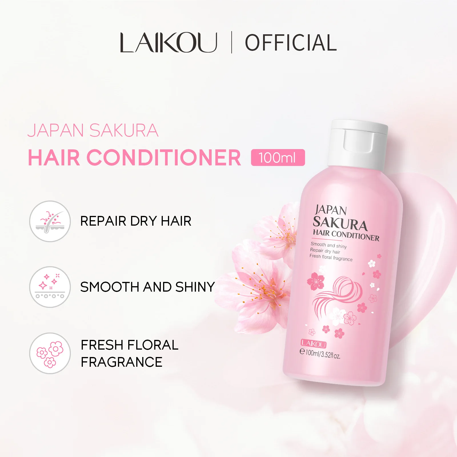 LAIKOU Japan Sakura Shampoo or - đánh giá và giá Hair Care Loreal