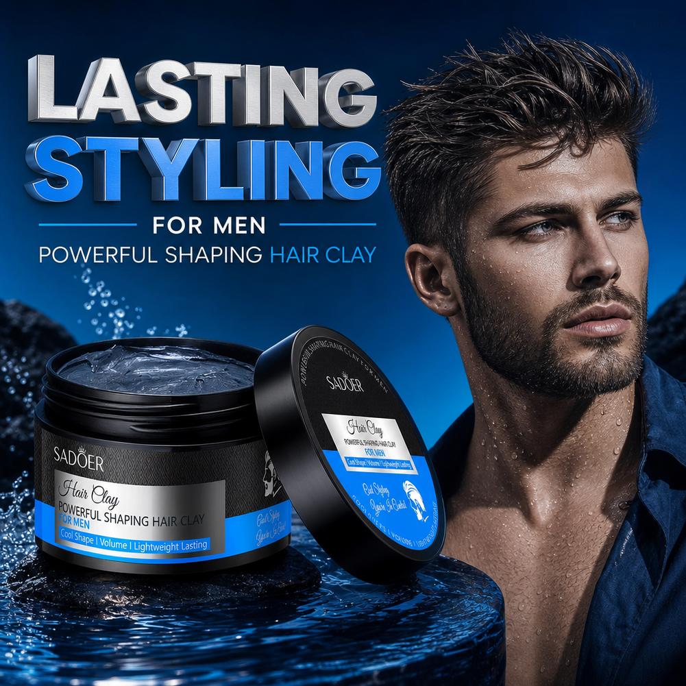 Men's Hair Styling Clay Strong - đánh giá và giá Hair Care For Men