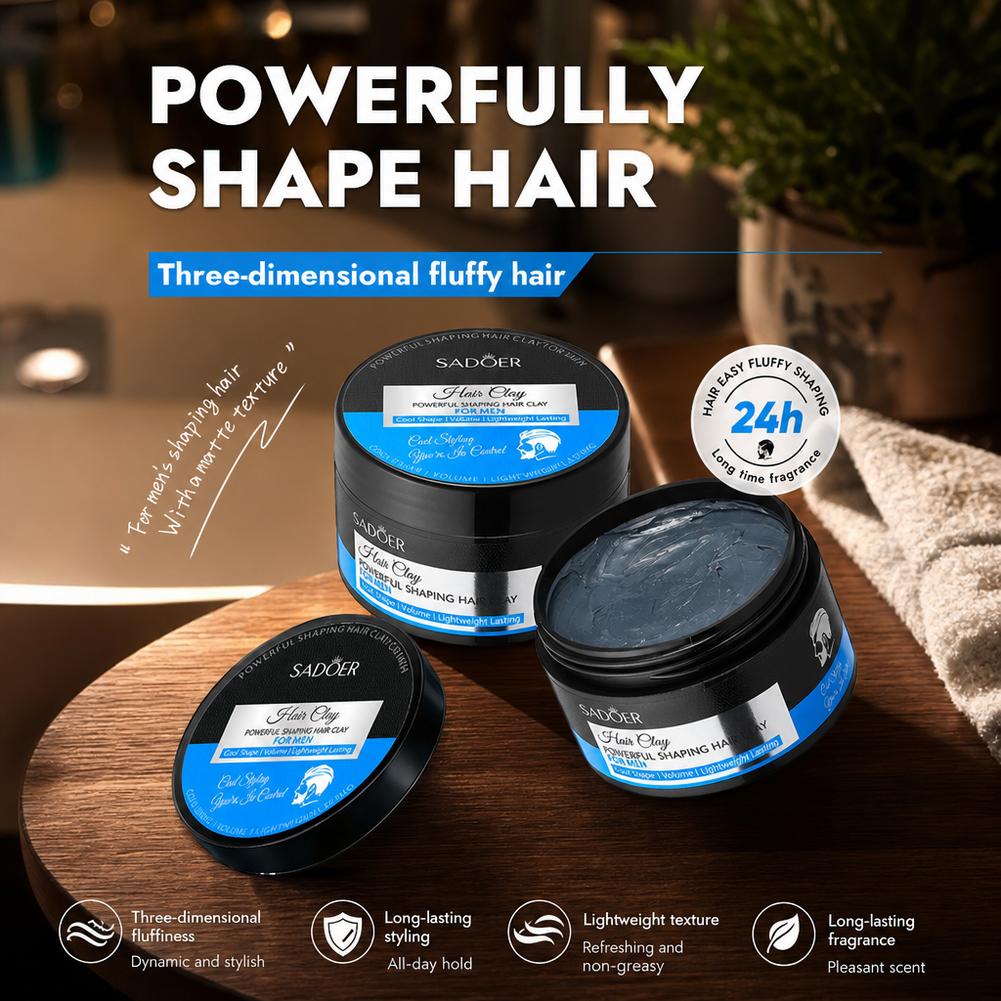 Men's Hair Styling Clay Strong - đánh giá và giá Hair Care For Men