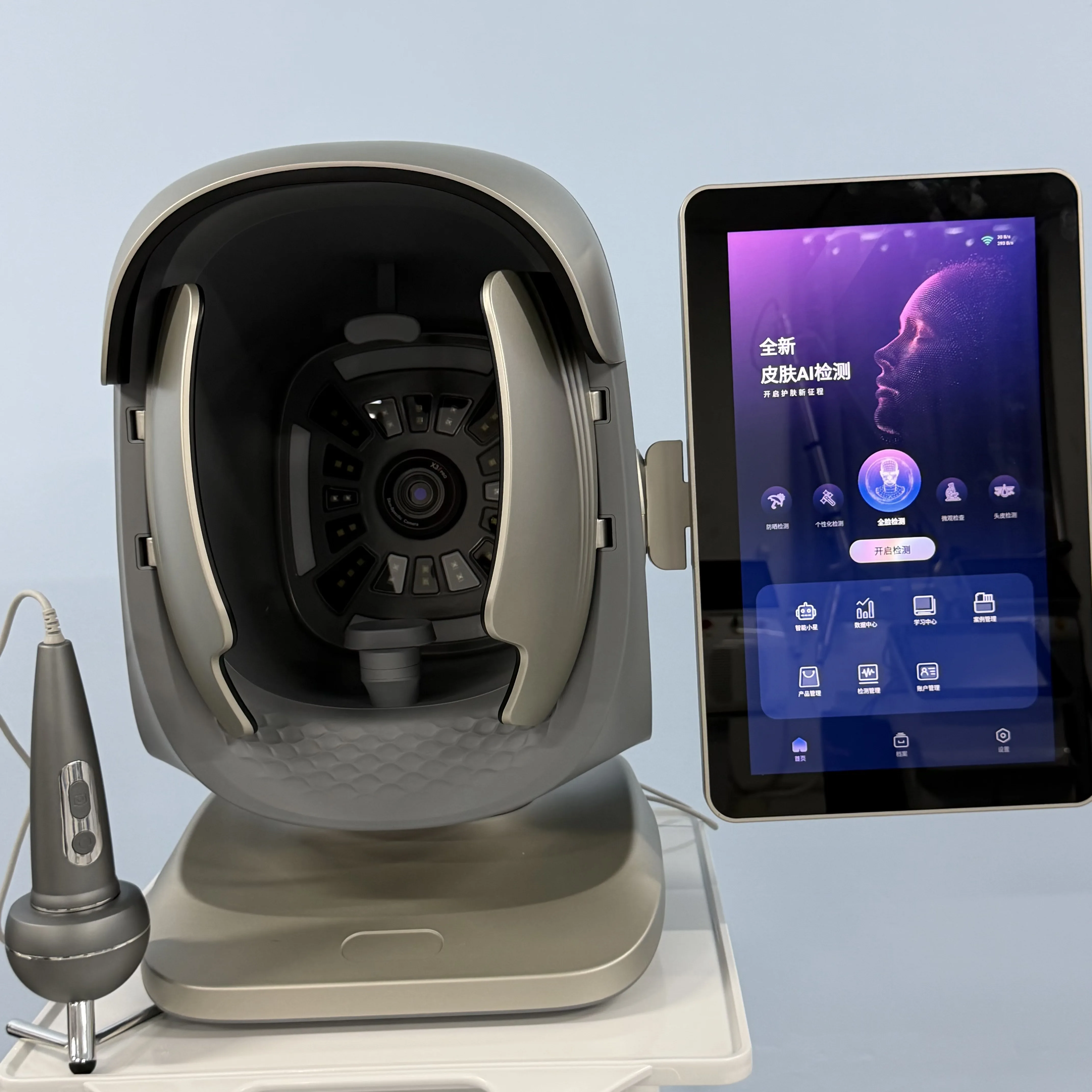 The AI Skin Analyzer X3Pro Fac - đánh giá và giá Hair Care Wella