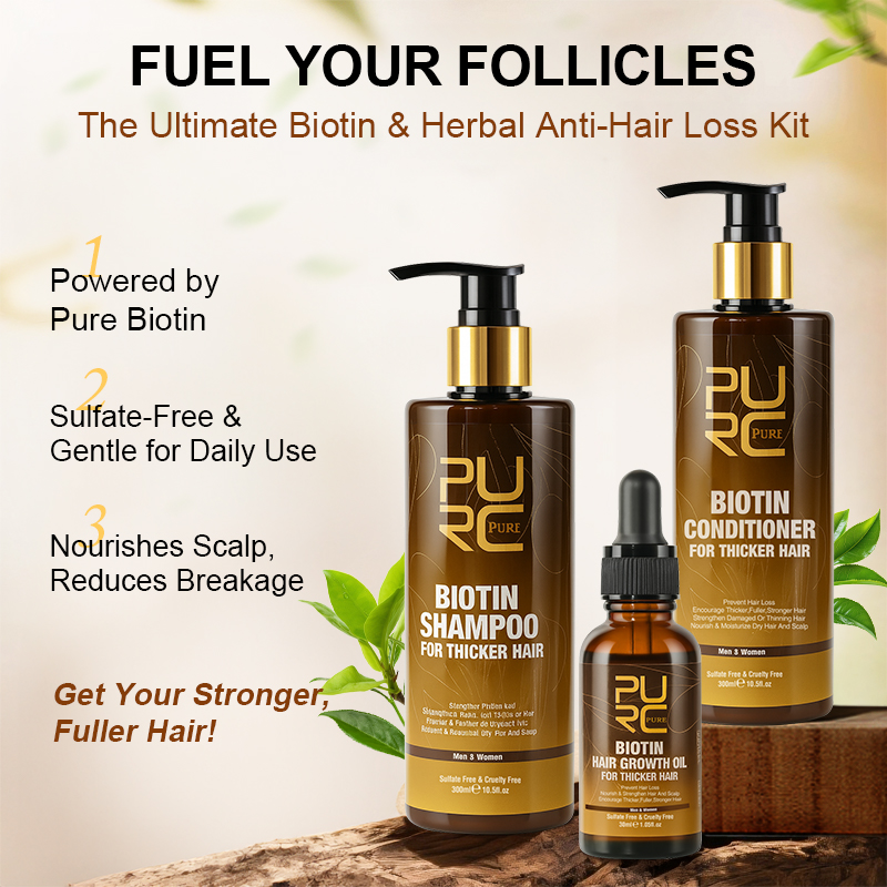 PURC Fast Hair Growth Products - đánh giá và giá Hair Care Keratin Shampoo