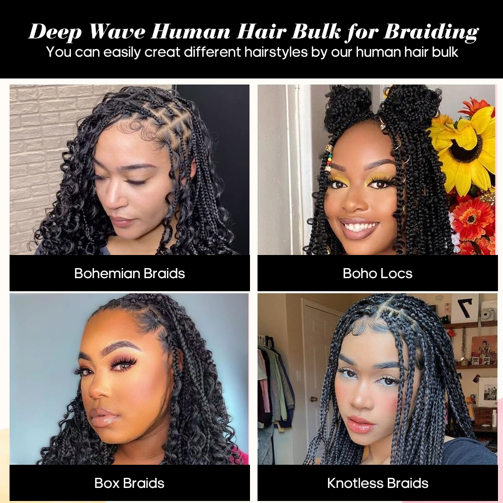 Human Braiding Hair for Boho B - đánh giá và giá Hair Care Color